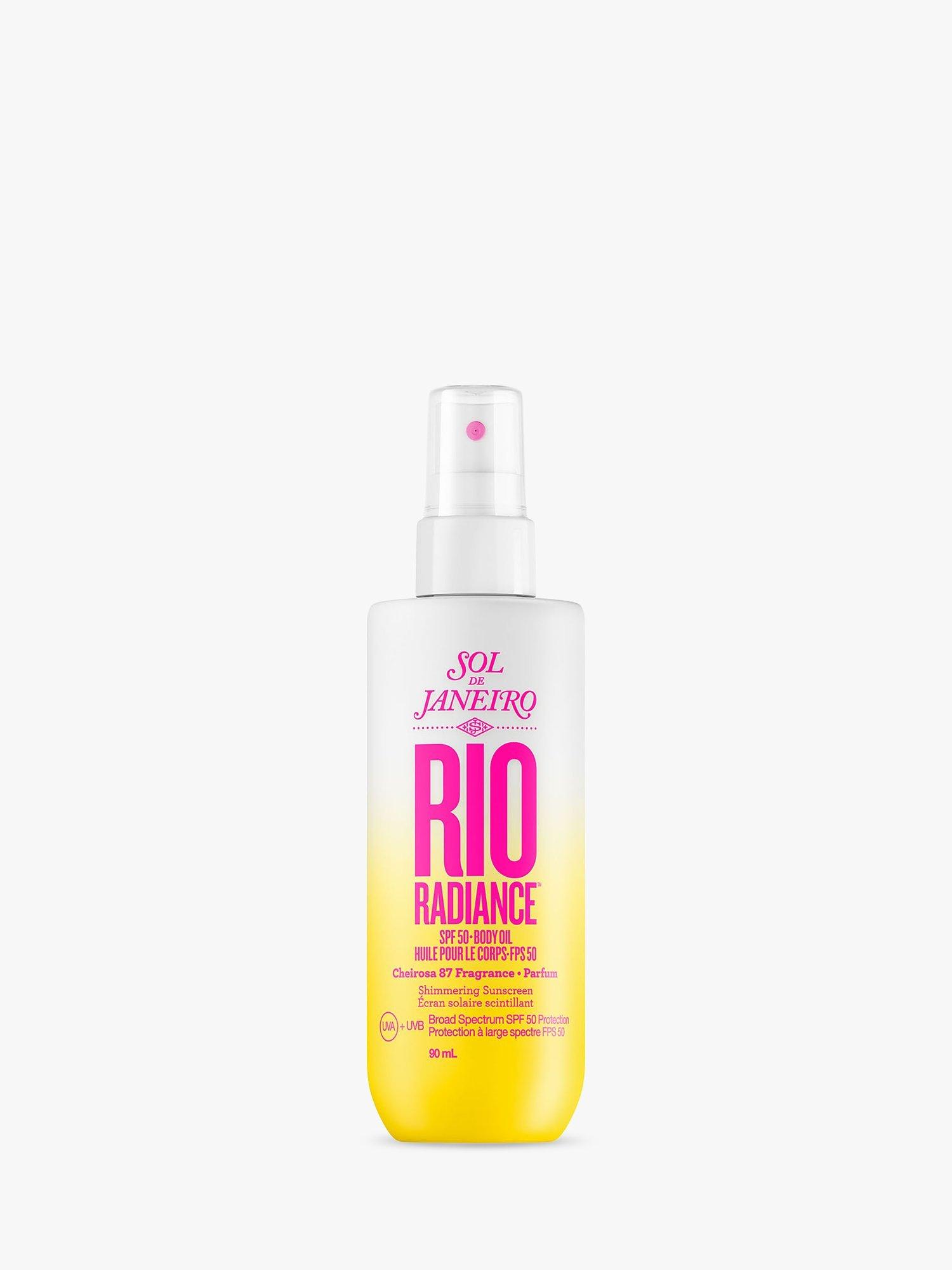 Product image 1 of 9, which shows Sol de Janeiro Rio Radiance Body Oil SPF 50, 90ml