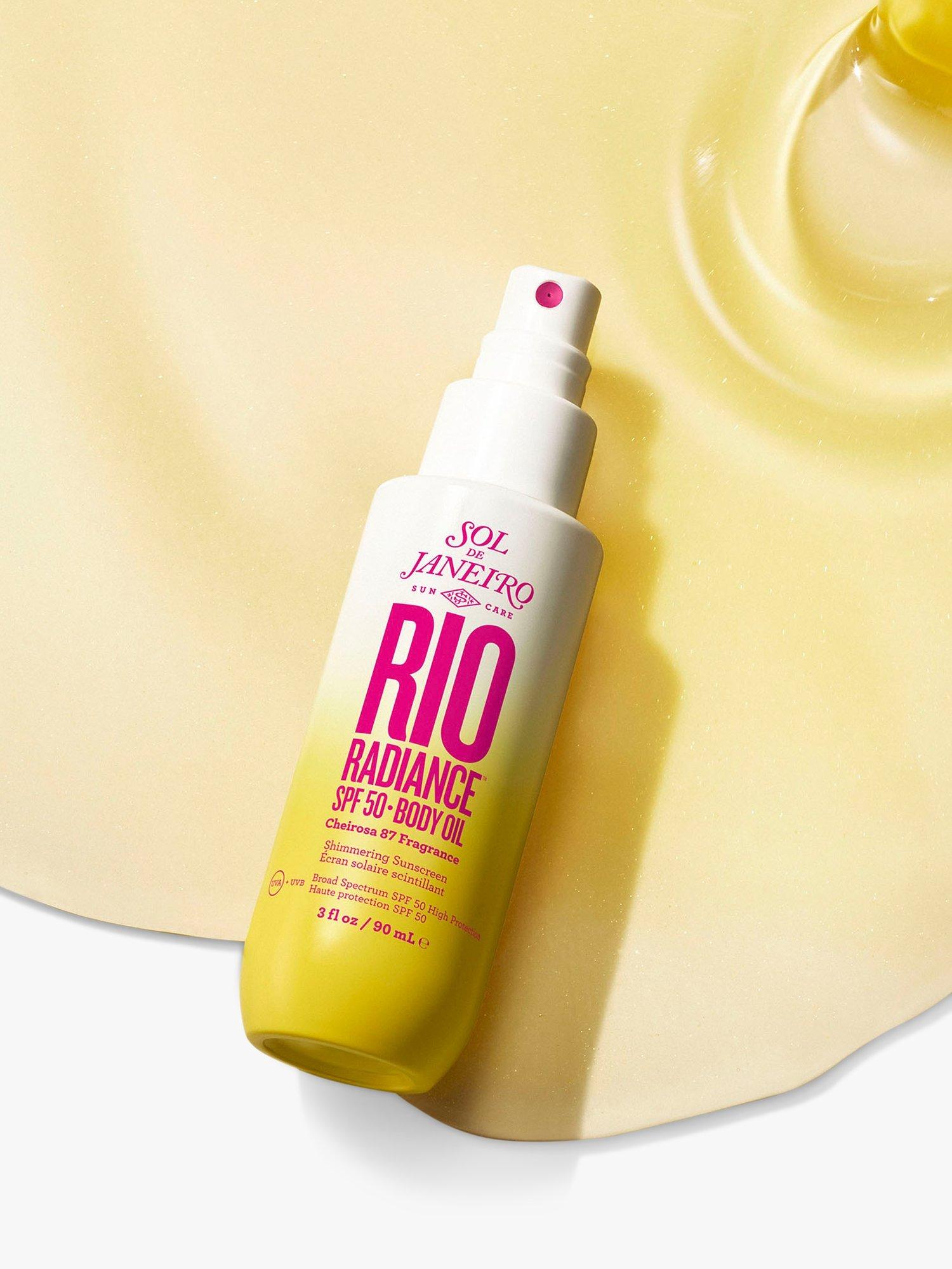 Product image 4 of 9, which shows Sol de Janeiro Rio Radiance Body Oil SPF 50, 90ml