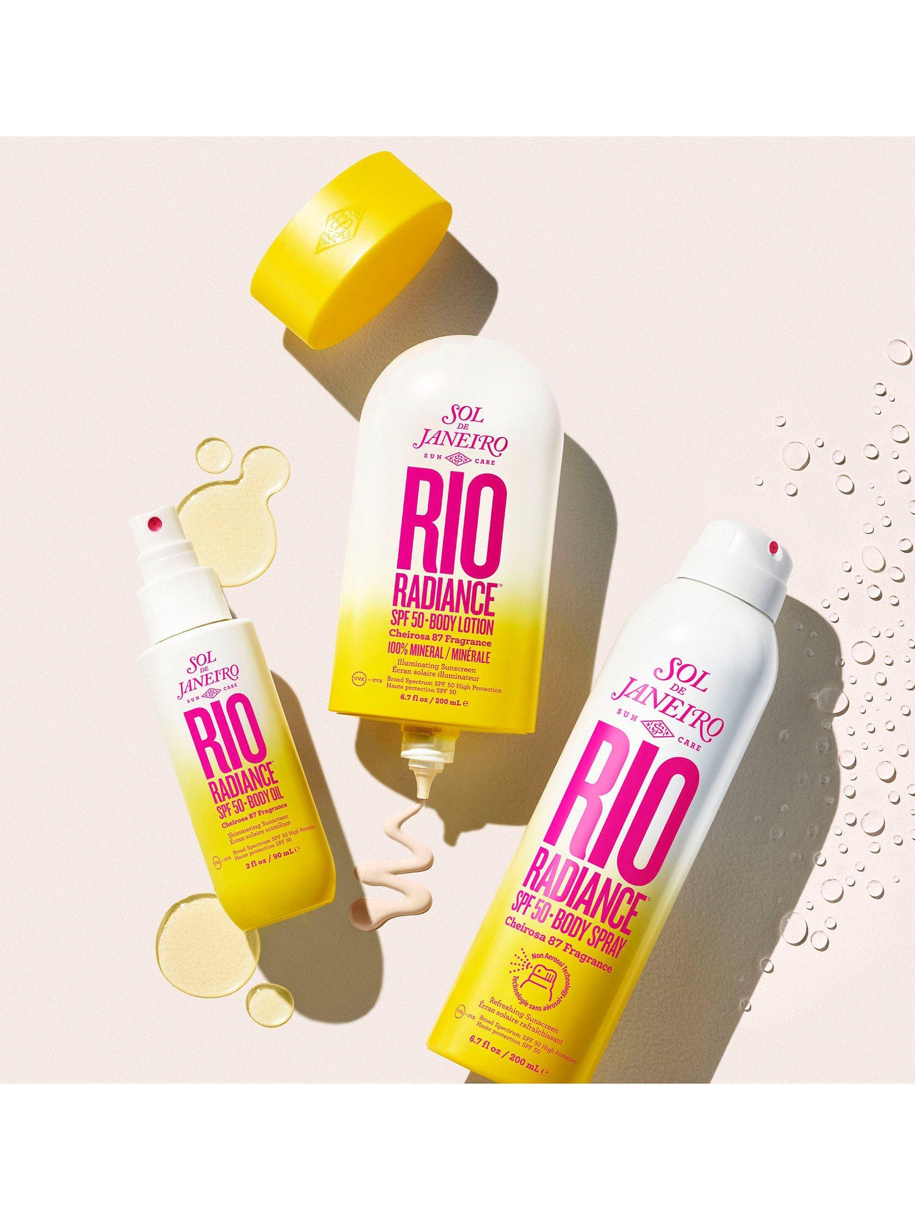 Product image 3 of 3, which shows Sol de Janeiro Rio Radiance Body Spray SPF 50, 200ml