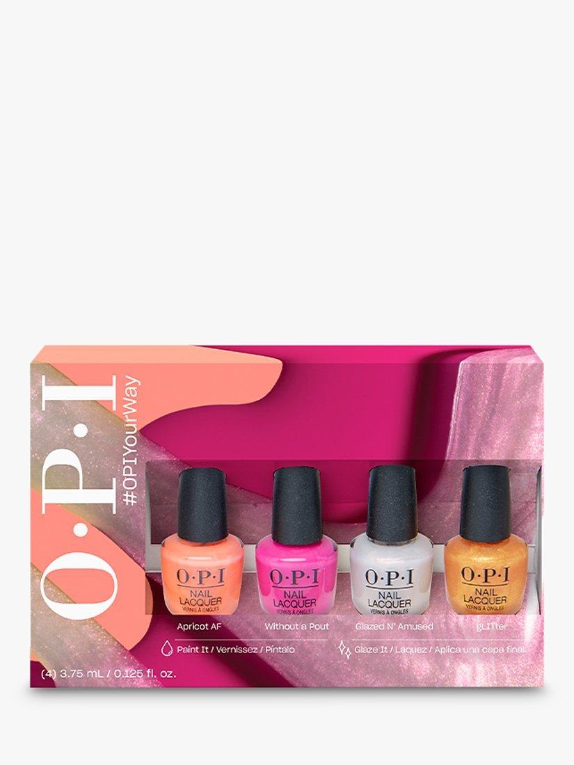 OPI Your Way Mini Nail Lacquer Set, 4 x 3.75ml