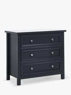 Julian Bowen Maine 3 Drawer Chest, Anthracite