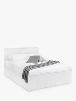 Julian Bowen Maine Ottoman Bed Frame, King Size, Surf White