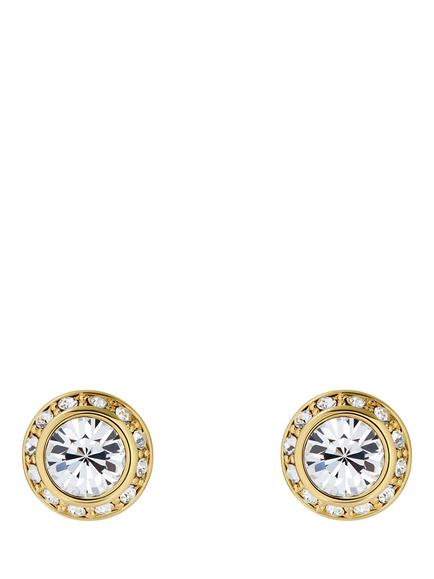 Ted Baker Soletia Solitaire Sparkle Crystal Stud Earrings, Gold/Clear