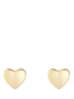 Ted Baker Harly Tiny Heart Stud Earrings, Gold