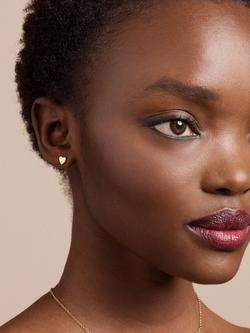 Ted Baker Harly Tiny Heart Stud Earrings - view 2, Gold