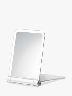 EKO iMira LED Travel Mirror, White, White