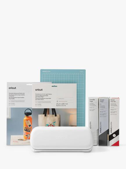 Cricut Joy Xtra Smart Cutting Machine and Starter Bundle, White