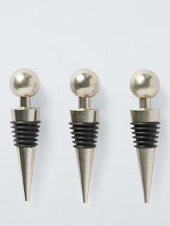John Lewis Wine Bottle Stopper, Set of 3