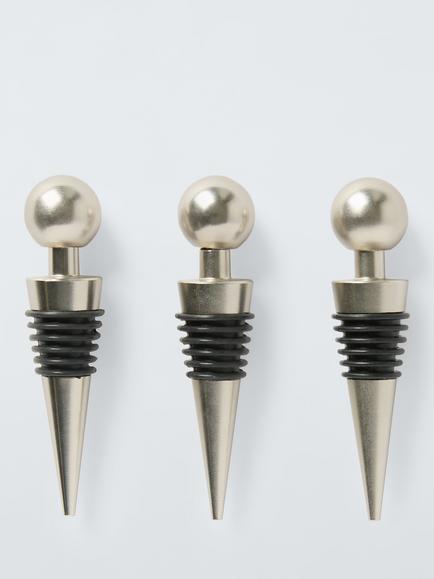 John Lewis Wine Bottle Stopper, Set of 3, 