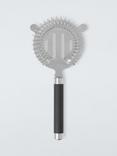 John Lewis Soft Grip Stainless Steel Cocktail Strainer