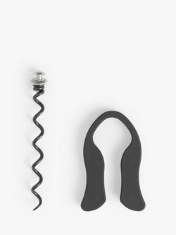 John Lewis Sommelier Wine Bottle Opening Gift Set, 3 Piece - view 2, Stainless Steel