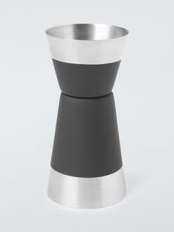 John Lewis Soft Grip Stainless Steel Double Jigger, 