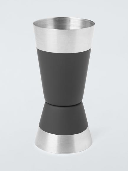 John Lewis Soft Grip Stainless Steel Double Jigger - view 2, 