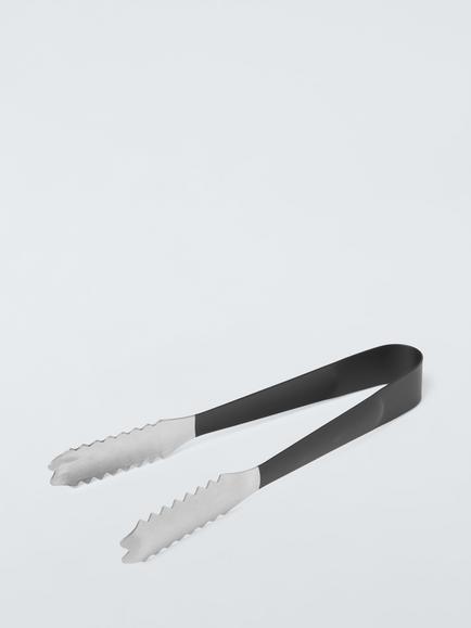 John Lewis Soft Grip Stainless Steel Ice Cube Tongs - view 2, 