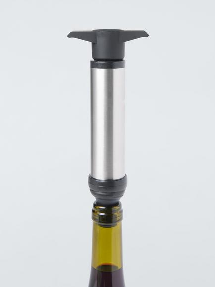 John Lewis Wine Saver Pump & Bottle Stopper - view 2, 