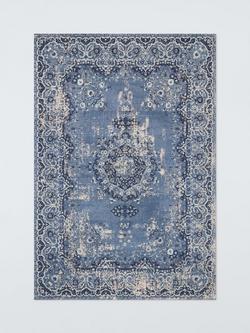 John Lewis Jaipur Rug - view 2, Navy