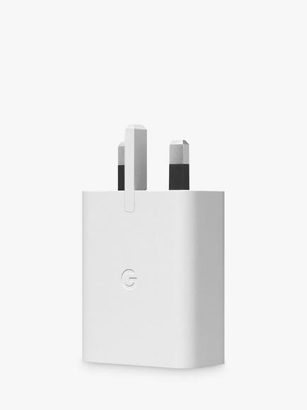 Google 30W USB-C Charger, White - view 2, White