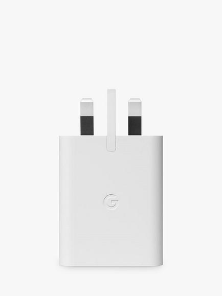 Google 30W USB-C Charger, White, White