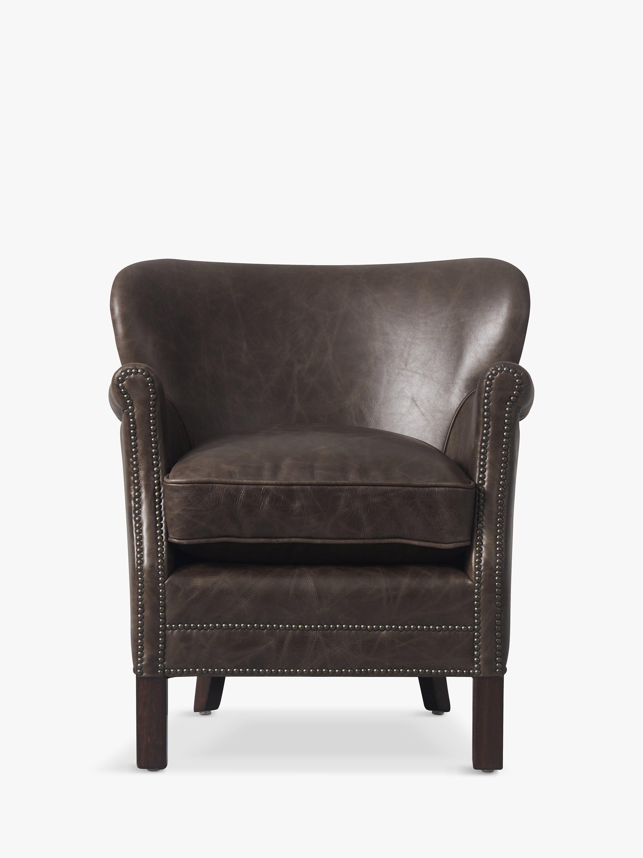 Little Professor Range, Halo Little Professor Armchair, Dark Leg, Vintage Soft Chocolate
