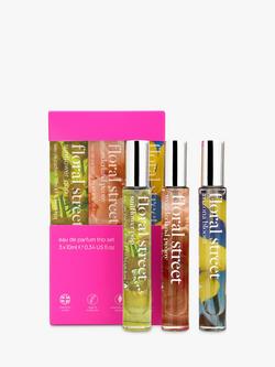 Floral Street Eau de Parfum Trio Fragrance Gift Set, 3 x 10ml, 