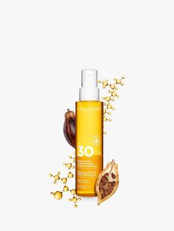 Clarins Glowing Sun Oil High Protection SPF 30, 150ml - view 2, 