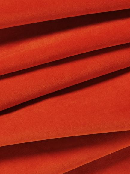 John Lewis Easy Clean Plush Velvet Fabric, Paprika, Price Band B - view 2, Plush Velvet Paprika