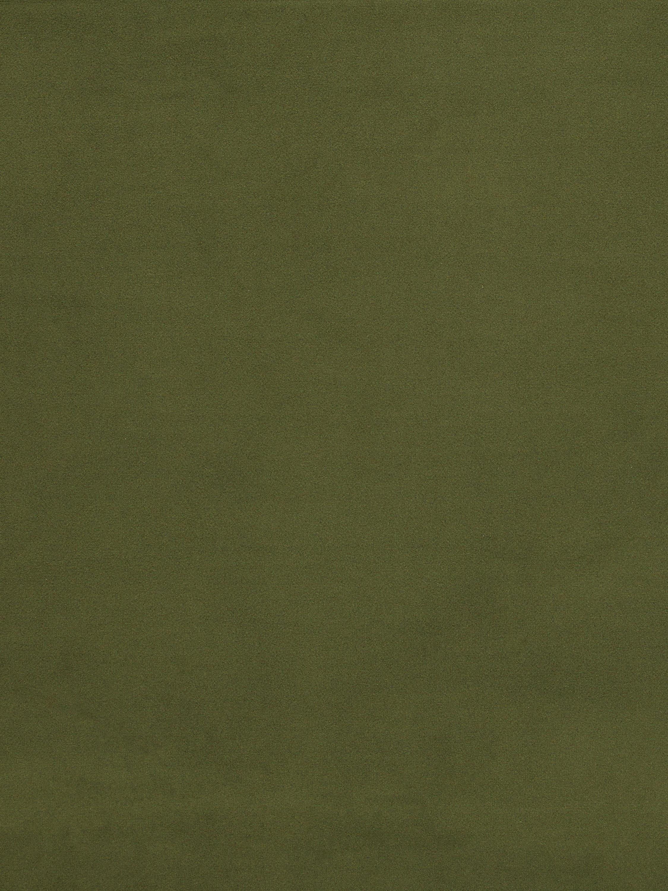 John Lewis Easy Clean Plush Velvet Fabric, Olive Green, Price Band B