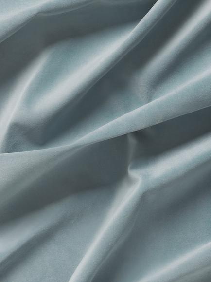 John Lewis Easy Clean Eco Velvet Fabric, Slate Blue, Price Band D - view 2, Eco Velvet Mistral