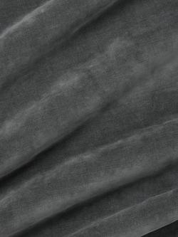 John Lewis Soft Chenille Fabric, Charcoal, Price Band C - view 2, Manolo Slate