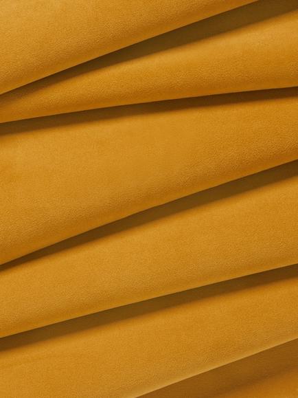 John Lewis Easy Clean Plush Velvet Fabric, Honey, Price Band B - view 2, Plushvelvet Turmeric