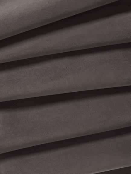 John Lewis Easy Clean Plush Velvet Fabric, Charcoal, Price Band B - view 2, Plush Velvet Asphalt
