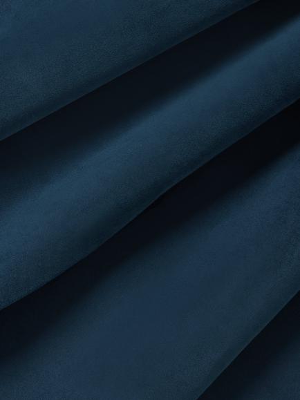 John Lewis Easy Clean Plush Velvet Fabric, Navy, Price Band B - view 2, Plush Velvet Indigo