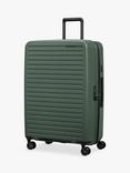Samsonite Restackd Spinner 4-Wheel 81cm Expandable Extra Large Suitcase, 126/138L, Sage