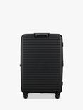 Samsonite Restackd Spinner 4-Wheel 81cm Expandable Extra Large Suitcase, 126/138L, Black