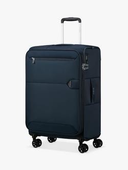 Samsonite Spinner Urbify 4-Wheel 68cm Medium Suitcase, Navy Blue