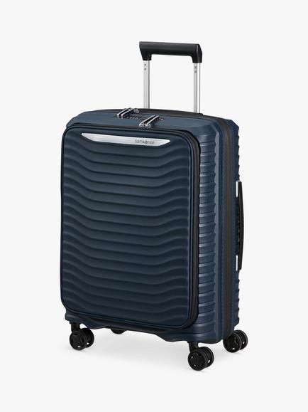 Samsonite Upscape 55cm, Easy Access Expandable 4-Wheel Cabin Case, 48L, Blue Nights