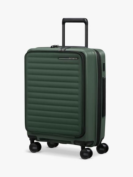 Samsonite Restackd 55cm Easy Access Expandable 4-Wheel Cabin Case, 42/48L, Sage