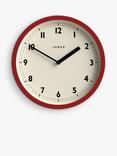 Jones Clocks Twist Round Analogue Wall Clock, 20cm