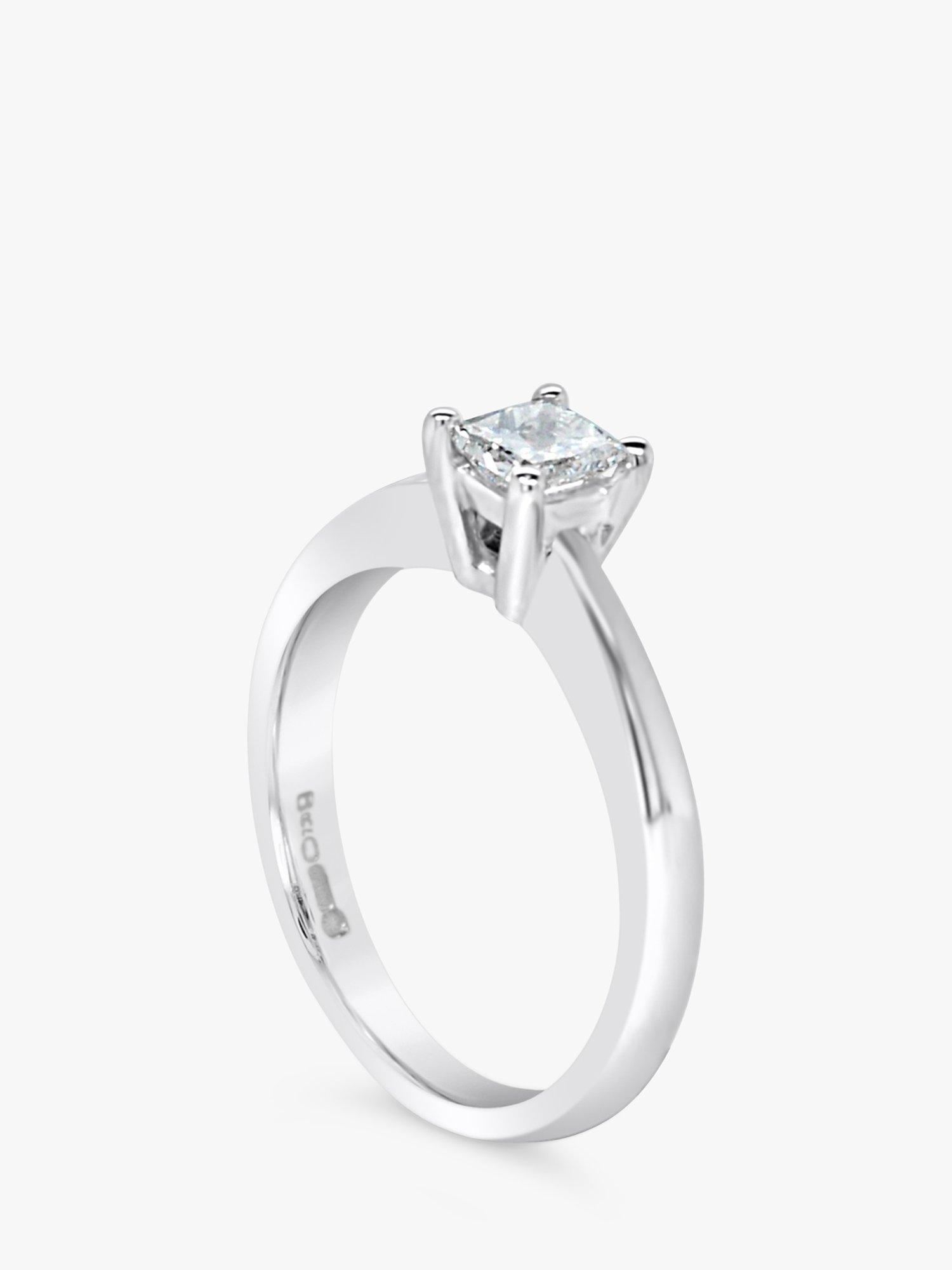 Product image 3 of 7, which shows Milton & Humble Jewellery Pre-Loved 18ct White Gold Diamond Engagement Ring
