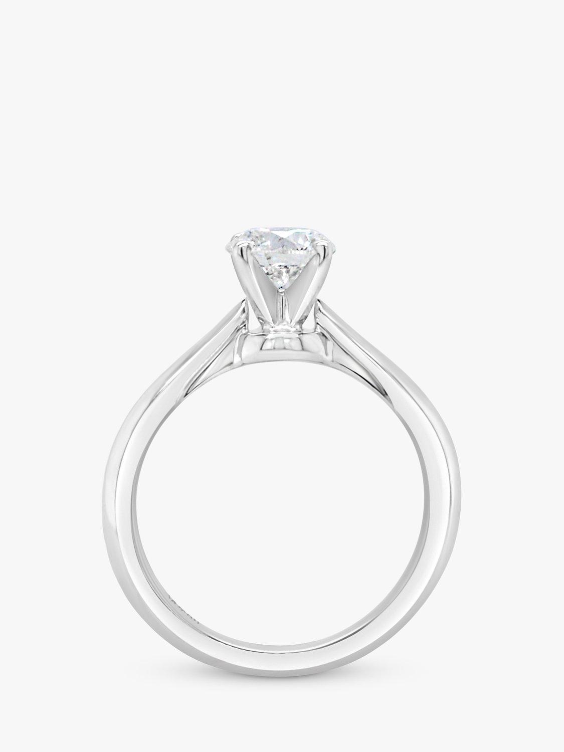 Product image 3 of 4, which shows Milton & Humble Jewellery Pre-Loved Platinum Diamond Solitaire Engagement Ring