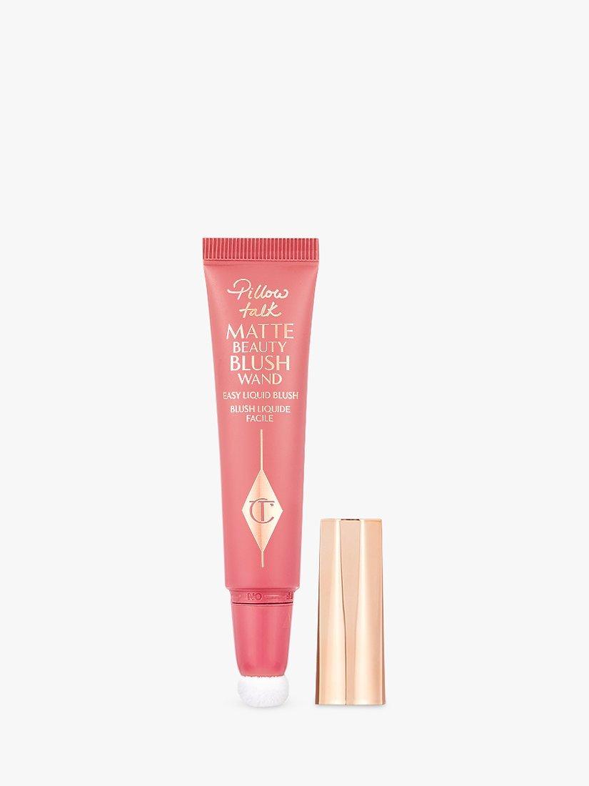 Product image 1 of 7, which shows Charlotte Tilbury Pillow Talk Matte Beauty Blush Wand, Pillow Talk