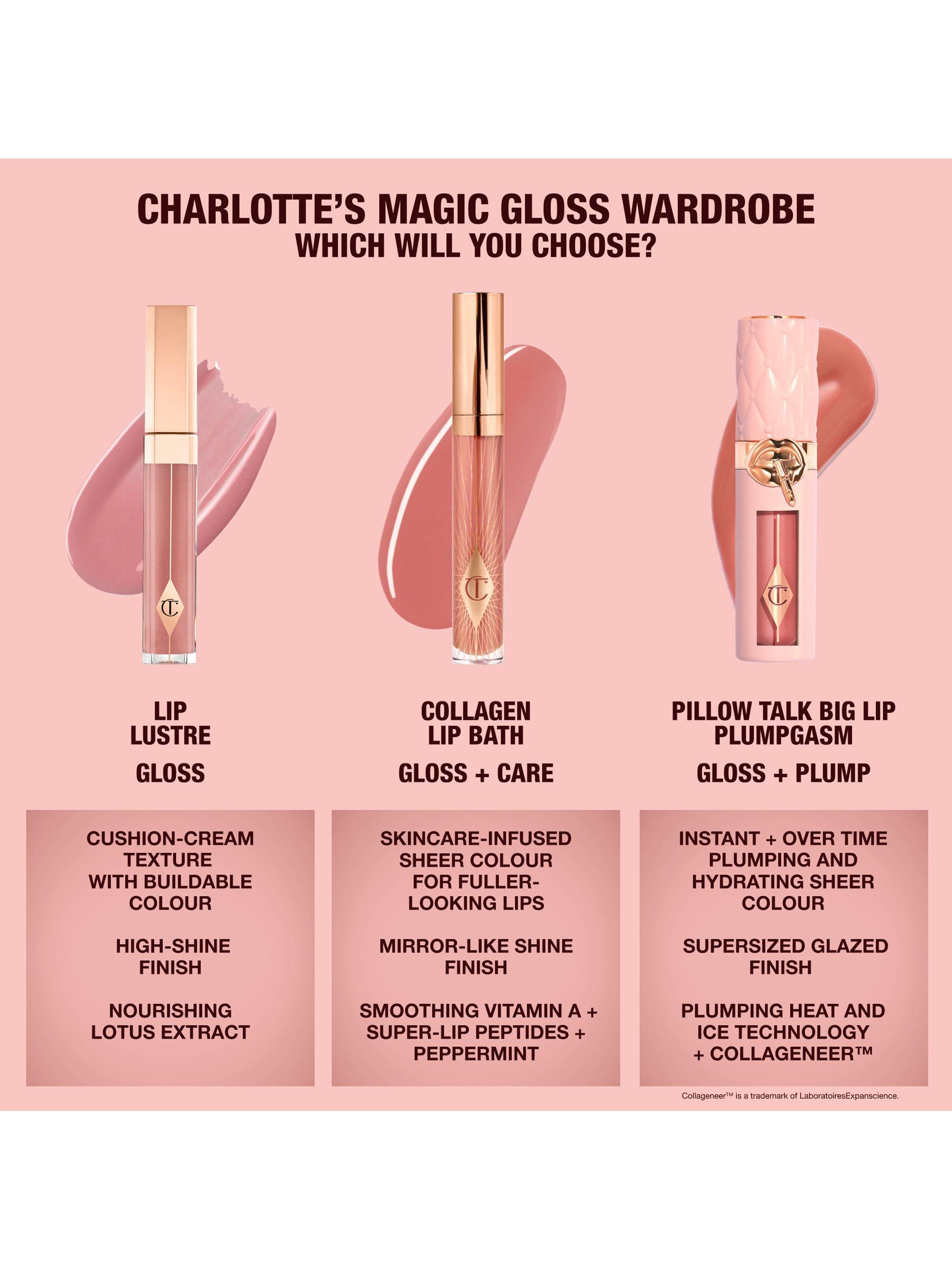 Product image 4 of 8, which shows Charlotte Tilbury Pillow Talk Big Lip Plumpgasm, Fair/Medium