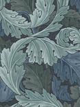 William Morris At Home Acanthus Wallpaper, Blue