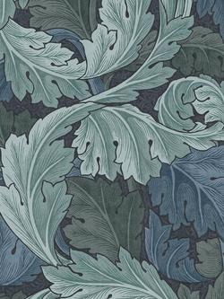 William Morris At Home Acanthus Wallpaper, Blue