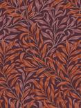William Morris At Home Willow Bough Wallpaper, Plum