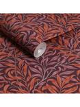 William Morris At Home Willow Bough Wallpaper, Plum