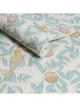 William Morris At Home Bird and Pomegranate Wallpaper, Duck Egg 124261