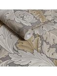 William Morris At Home Acanthus Wallpaper, Neutral