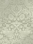 William Morris At Home Strawberry Thief Fibrous Wallpaper, 124237