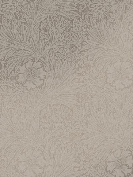 William Morris At Home Marigold Fibrous Wallpaper, 124257